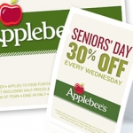 Applebee's Senior's Poster & Table Tent