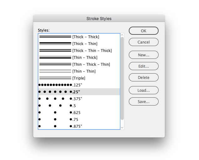 Kyle McMullen - Dotted Lines in Indesign